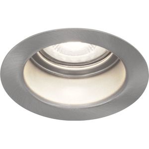 HOFTRONIC Mari - LED inbouwspot verdiept RVS - 6000K Daglicht wit - Verwisselbare GU10 5 Watt 400 Lumen - Dimbaar - IP65 waterdicht - Voor binnen en buiten - Zaagmaat:67-75mm - Inbouwdiepte: 111mm - Voor binnen - badkamer en buiten