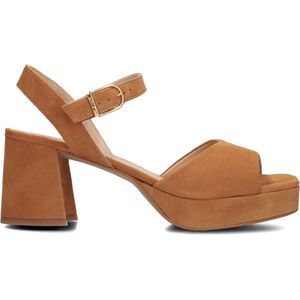 Unisa Ney Sandalen - Dames - Cognac - Maat 38