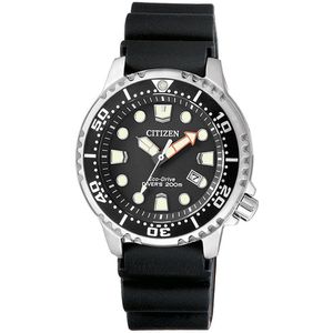 Citizen EP6050-17E - Horloge - Rubber - Zwart - Ø 33.5 mm
