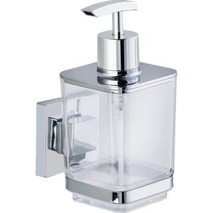 Wenko Zeepdispenser Vacuüm-loc Quadro 330 Ml Rvs Chroom