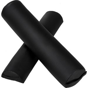 tectake - massagekussens - set steunrollen - kleur zwart – 404370