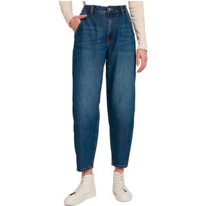 Tom Tailor Denim Dames Jeans BARREL MOM comfort/relaxed Blauw