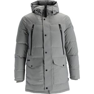 Chasin' Jas Parka Explorer Tech Lichtgrijs Maat XL