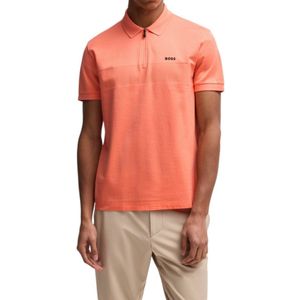 Boss Heren Polo Oranje 50538177/649 Philix Pima 10270356 01