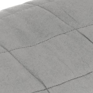 vidaXL Verzwaringsdeken Katoen 155x220 cm - 7 kg - Deken