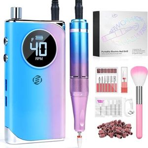 Equivera Elektrische Nagelvijl - Nagelfrees - Electric Nail File - Manicureset - Manicure. Pedicure - Nagelvijl - Nagelboor - Kerstcadeau - Sinterklaas - Sinterklaas Cadeau - Cadeau Voor Vrouw - Cadeau Voor Man - Cadeau