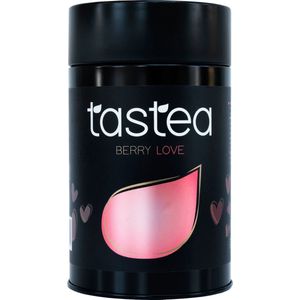 tastea Berry Love - Groene- en witte thee met aardbei - Losse thee - 50 gram