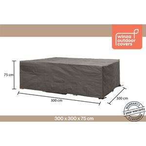 Winza Outdoor Covers - Premium - beschermhoes loungeset 300 cm - Afmeting : 300x300x75 cm - tuinmeubelhoes - loungesethoes - 2 jaar garantie