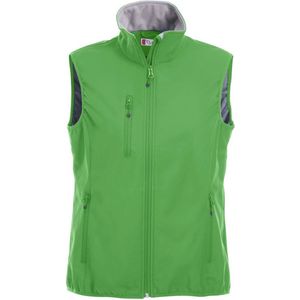 Clique Basic Softshell Vest Ladies 020916 - Vrouwen - Appelgroen - L