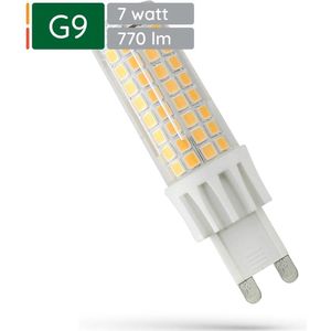 Spectrum LED Insteeklampje G9 7W - 230V - 770 Lumen - 3000K Warm wit - Gezellig licht - Energiezuinig