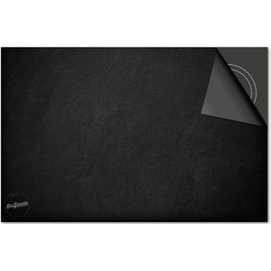 Inductie beschermer 90x52 - afdekplaat inductie mat - Dietrix Kookplaat beschermer - Base - Beton - Antraciet