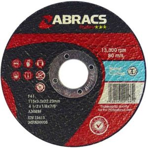 Abracs Proflex Slijpschijf DPC Metal 125 x 3 x 22mm