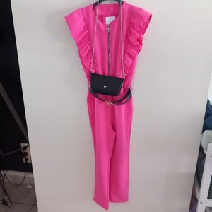 Bad girl - Jumpsuit - fuchsia - maat 158/164