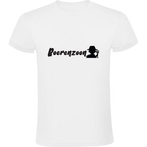 Boerenzoon Heren T-shirt | Boerderij | Stikstof | boer | cadeau | kado  | shirt