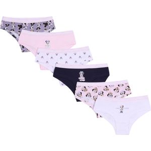 6x slips voor meisjes - Minnie Mouse DISNEY / 122