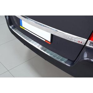 Avisa RVS Achterbumperprotector passend voor Opel Zafira B 2005-2012 'Ribs'