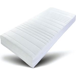 EasyBedden® Koudschuim Matras 90x170 - 16 cm dik | HR45 Schuim - Luxe Tijk - 100 % Veilig -  ACTIE !!!