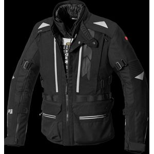 SPIDI ALLROAD H2OUT BLACK MOTORCYCLE JACKET XL - Maat - Jas