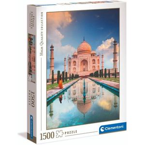 Clementoni High Quality Collection Puzzel Taj Mahal (1500 Stukjes, Volwassenen)