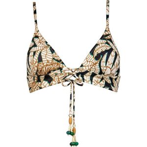 Watercult - Les Côtes Triangel Bikini Top - maat 36B - Print/Meerkleurig