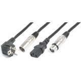 Combikabel – PD Connex LAI15 combikabel voor lichteffecten, 15 meter. Twee kabels in één!