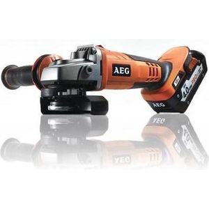 AEG Powertools BEWS18-125X accu Haakse slijpmachine | Haakse slijptol 18V 4,0Ah Li-Ion