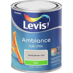 Levis Ambiance Lak Mat Mix - Shady Brown C30 - 1 L