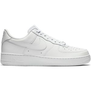 Nike Air Force 1 '07 Heren Sneakers - White/White - Maat 46