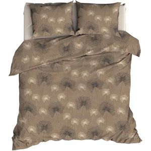 Satin d'Or by Romanette -Sparkling -  Dekbedovertrek - Katoensatijn - 240x220 cm -  Taupe