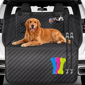 Kofferbakbescherming voor honden Voor VW Passat B7 Limousine Typ 3C BJ 2010-2014, Honden auto kofferbak cover laarsbeschermer hond met laadrandbescherming(Black,175 * 105