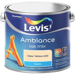 Levis Ambiance Lak Satin Mix - Clear Yellow A30 - 2,5 L