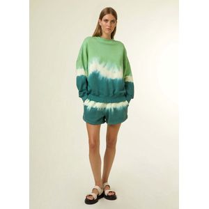 Groene Tie dye short Paterne - FRNCH