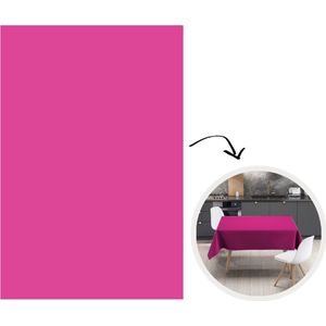 Tafelkleed - Tafellaken - 180x260 cm - Fuchsia - Neon - Kleuren - Binnen en Buiten