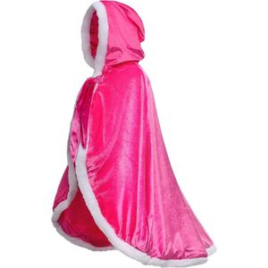 Jobber – Mantel - Cape - Prinses - Roze - Carnavalskleding kinderen - Frozen