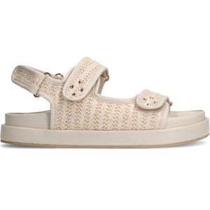 Sacha - Dames - Off white sandalen met studs - Maat 42