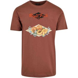 Mister Tee - Royal Fruits bark Heren T-shirt - S - Bruin