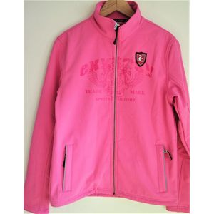Exxtasy Softshell Jacket - Roze - Maat 176