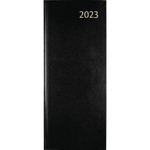 Agenda Lang , zwart, 2023 1 stuk