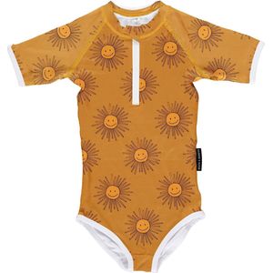 Beach & Bandits - UV-zwempak voor meisjes - Spread Sunshine - Goudoranje - maat 128-134cm