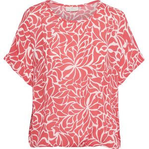 Kaffe KAamber SL Printed Dames Blouse - Maat 40