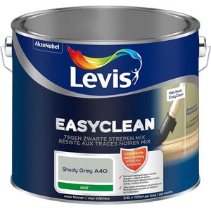 Levis EasyClean - Tegen Zwarte Strepen Mengverf - Mat - Shady Grey A40 - 2.5L