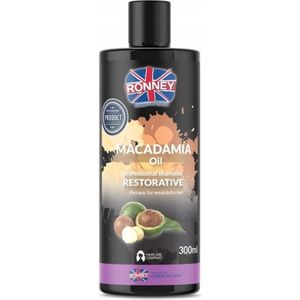 Ronney Macadamia Oil strengthening Shampoo for dry and weakened hair