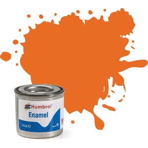 Humbrol #46 Orange - Matt - Enamel Verf potje