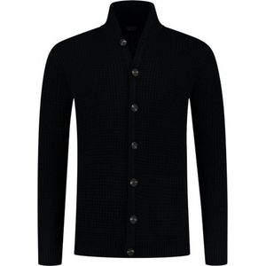 Gents - Cardigan zwart - Maat XL