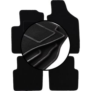 Complete set veloursmatten voor: Lancia Ypsilon III hatchback (2011-)