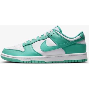 Nike Dunk Low Retro ""Clear Jade"" - Sneakers - Mannen - Maat 45 - Wit/Wit/Clear Jade