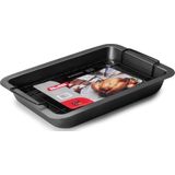 Ibili Braadslede incl rooster zwart 38x27cm