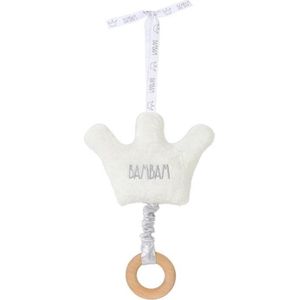 BamBam Muziekknuffel Kroon - Wit - Baby cadeau