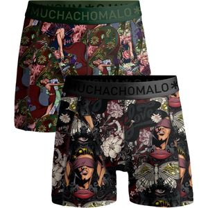 Muchachomalo Boys Boxershorts - 2 Pack - Maat 158/164 - 95% Katoen - Jongens Onderbroeken
