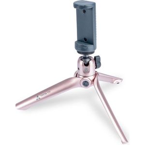 Vanguard Vesta TT1 tafel statief Roze + smartphone adapter